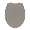AquaVive – Praxis Eigen Merk Aquazuro WC-bril - Duroplast - Softclose - Verstelbaar - Quick Release - Grijs