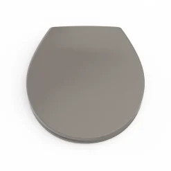 AquaVive – Praxis Eigen Merk Aquazuro WC-bril - Duroplast - Softclose - Verstelbaar - Quick Release - Grijs