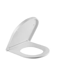 Aquazuro WC-bril Murano - Duroplast - D-vorm - Softclose - Verstelbaar - Quick Release - Wit