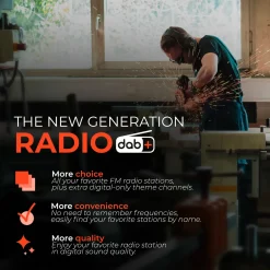 Aquila Bluetooth Oorkappen Met Dab+ Radio & Fm – Gehoorbescherming 31 Snr – Oorbeschermers
