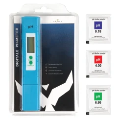 Aquila Digitale Ph Meter & Thermometer Voor Water – Zwembad & Aquarium – Inclusief Batterijen