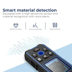 Aquila Leidingzoeker Tot 120mm - Kabelzoeker & Multidetector - Kabeldetector - Muurscanner Met Accu