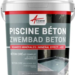 Arcane Industries - Betonlook Zwembad Kit Orleaanoranjekoper - 16 M²