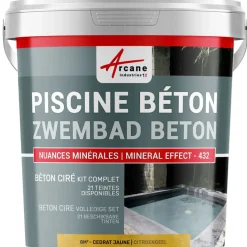 Arcane Industries - Betonlook Zwembad Kit Vanillebeige - 8 M²