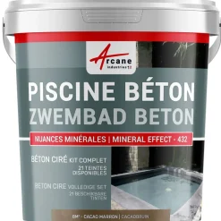 ARCANE INDUSTRIES - Betonlook Zwembad Kit Muizengrijs - 16 M²