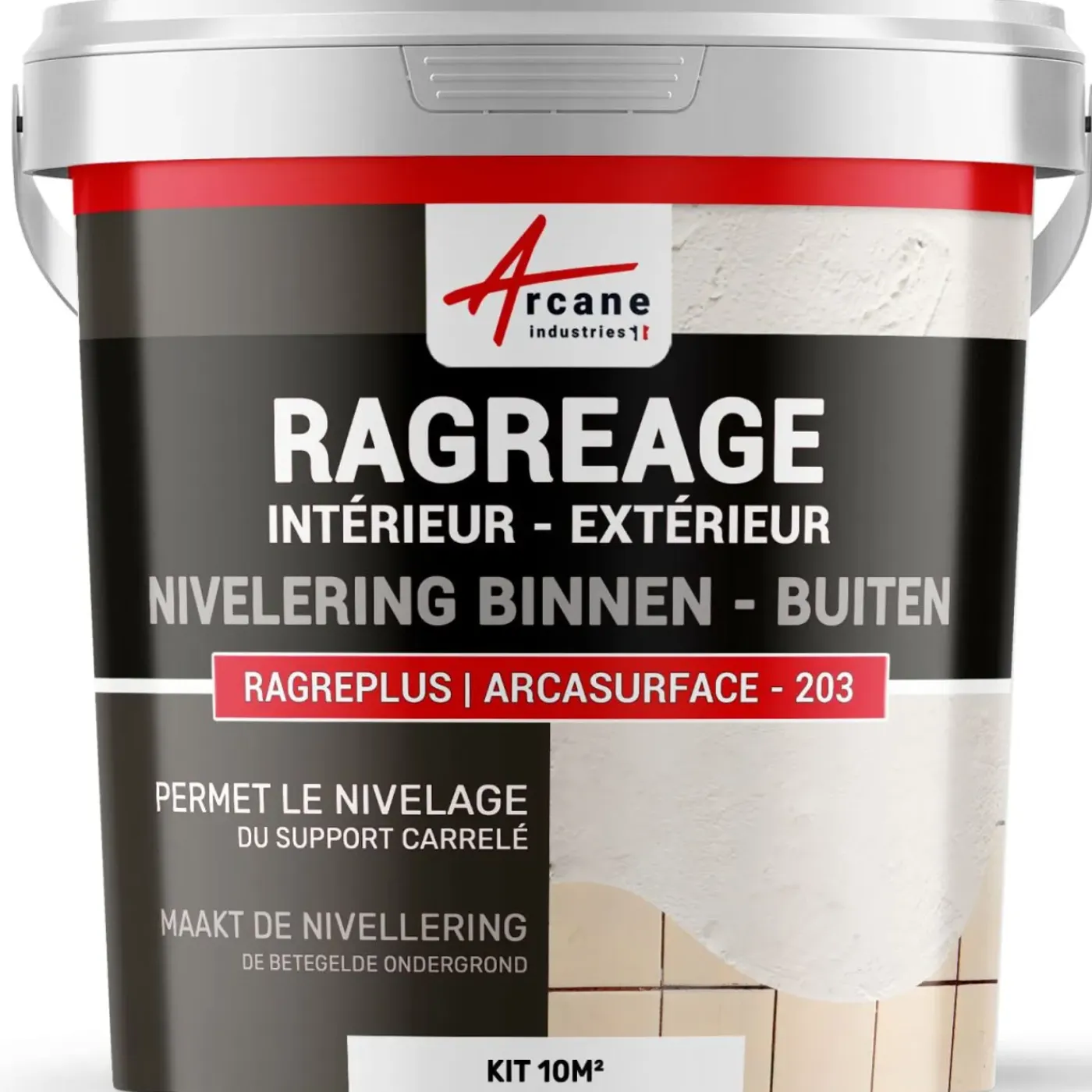 ARCANE INDUSTRIES - Egalisatiemortel Voor Wandtegels Ragreplus - 5 M²