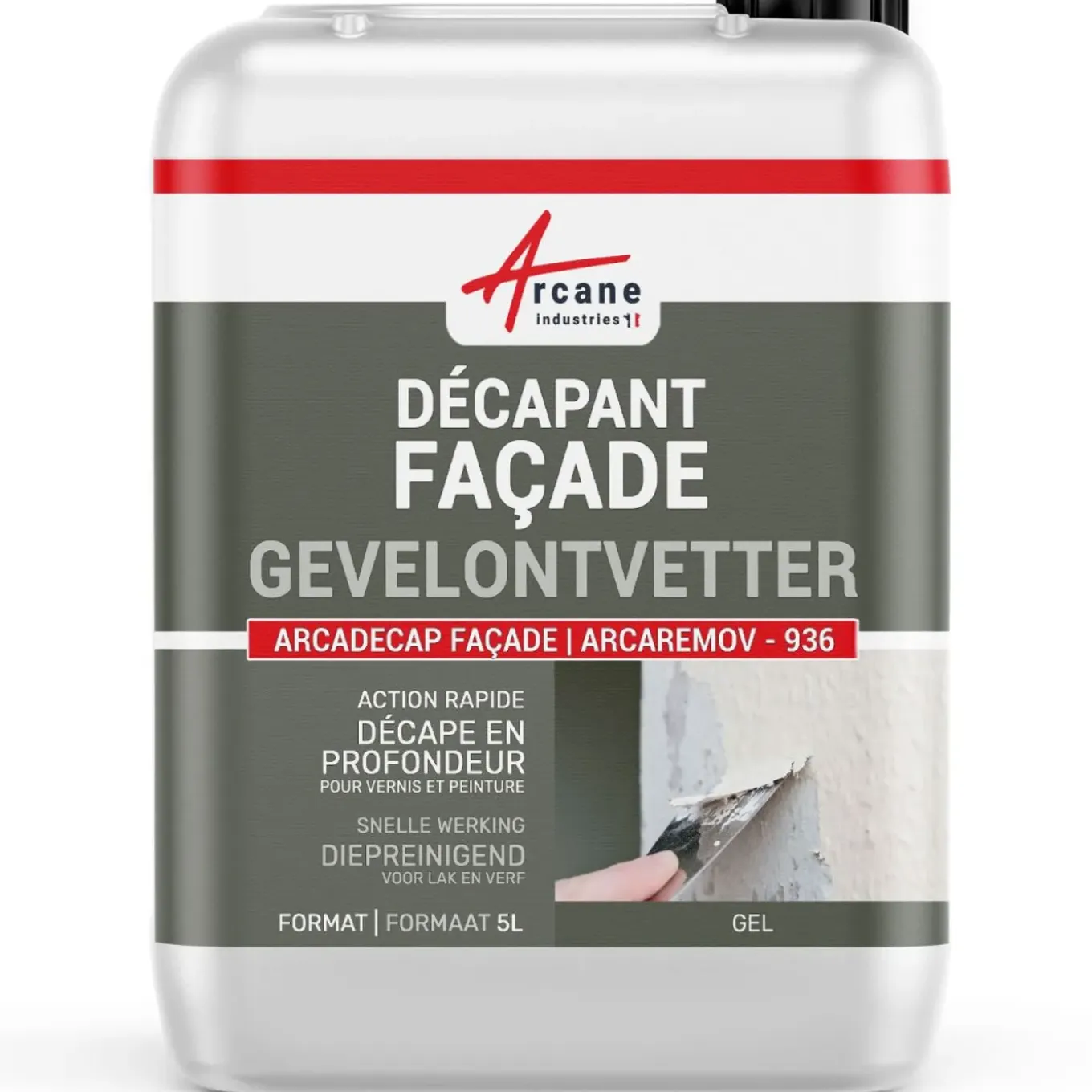 Arcane Industries - Gevel Verfafbijtmiddel - Arcaremov - 936 - 5 L