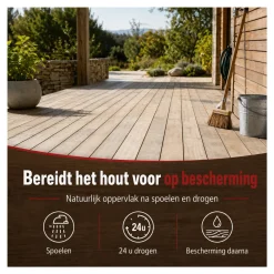 ARCANE INDUSTRIES - Houtontgrijzer - Ontgrijzer Voor Terras En Buitenhout - Arcawood Cleaner - 71 -