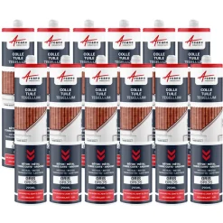 ARCANE INDUSTRIES - Hybride Polyurethaan Kit-lijm Voor Dakpannen Wit - 290 Ml X 12
