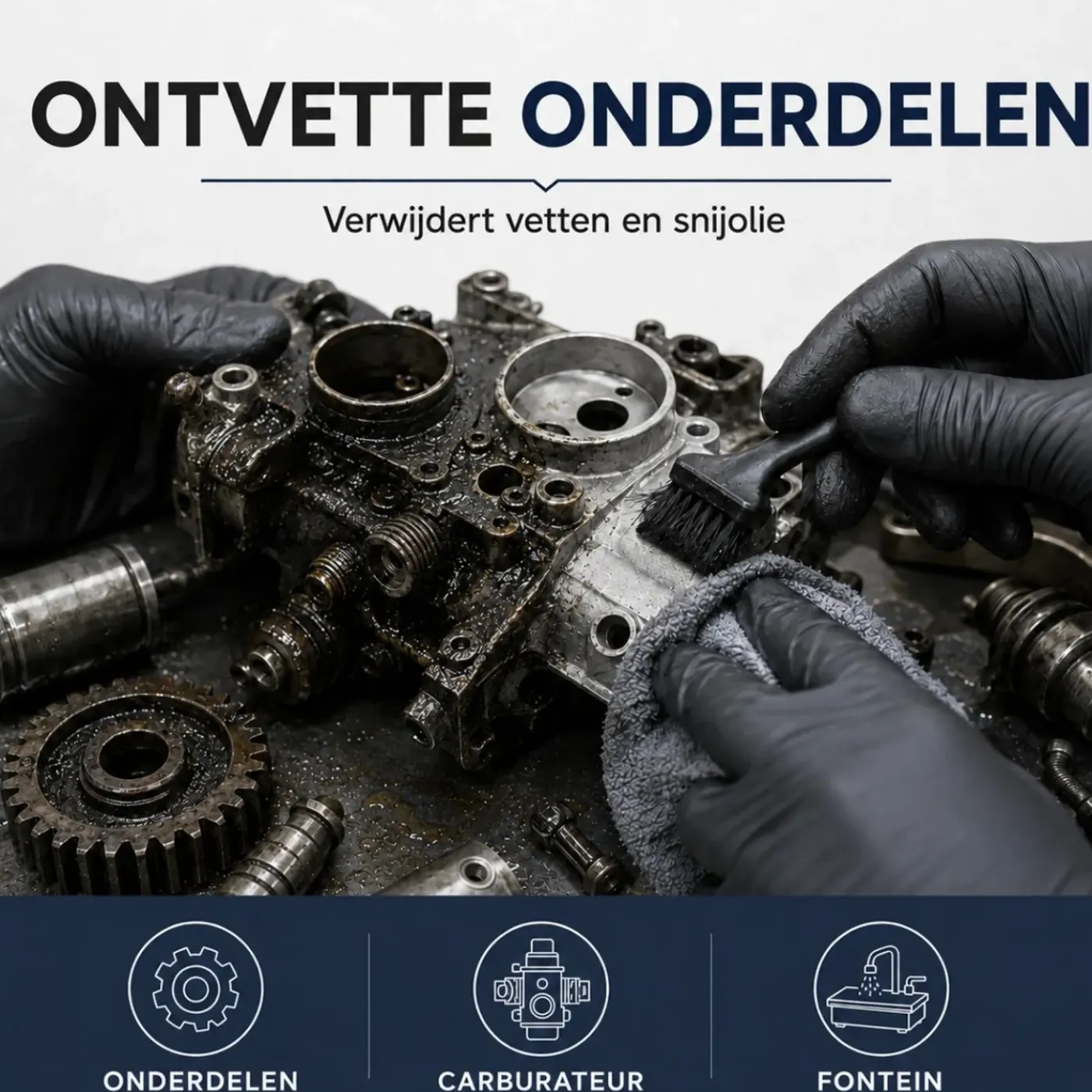 ARCANE INDUSTRIES - Ontvettend Oplosmiddel Voor Mechanische Onderdelen - 20 L