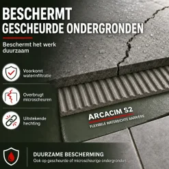 ARCANE INDUSTRIES - Pleister Onder Tegels Arcacim S2 Wit - 20 Kg