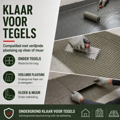 ARCANE INDUSTRIES - Pleister Onder Tegels Arcacim S2 Wit - 20 Kg
