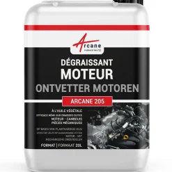 Arcane Industries - Professionele Motorontvetter Voor Vuil En Mechanische Onderdelen - 20 L
