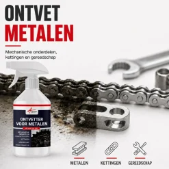 Arcane Industries - Reiniger Ontvetter Voor Alle Metalen - 5 L