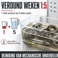 ARCANE INDUSTRIES - Reiniger Ontvetter Voor Alle Metalen - 1,5 L 3 X 0,5 L