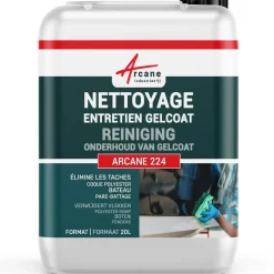 Arcane Industries - Reiniger Voor Polyester Rompen, Dek, Gel Coat, Stootrubber - 20 L