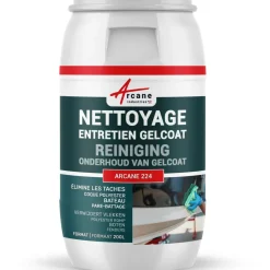 Arcane Industries - Reiniger Voor Polyester Rompen, Dek, Gel Coat, Stootrubber - 200 L
