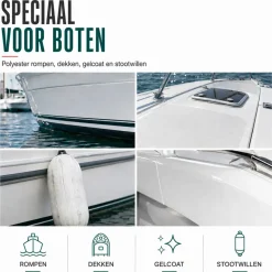 Arcane Industries - Reiniger Voor Polyester Rompen, Dek, Gel Coat, Stootrubber - 200 L