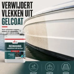 ARCANE INDUSTRIES - Reiniger Voor Polyester Rompen, Dek, Gel Coat, Stootrubber - 5 L