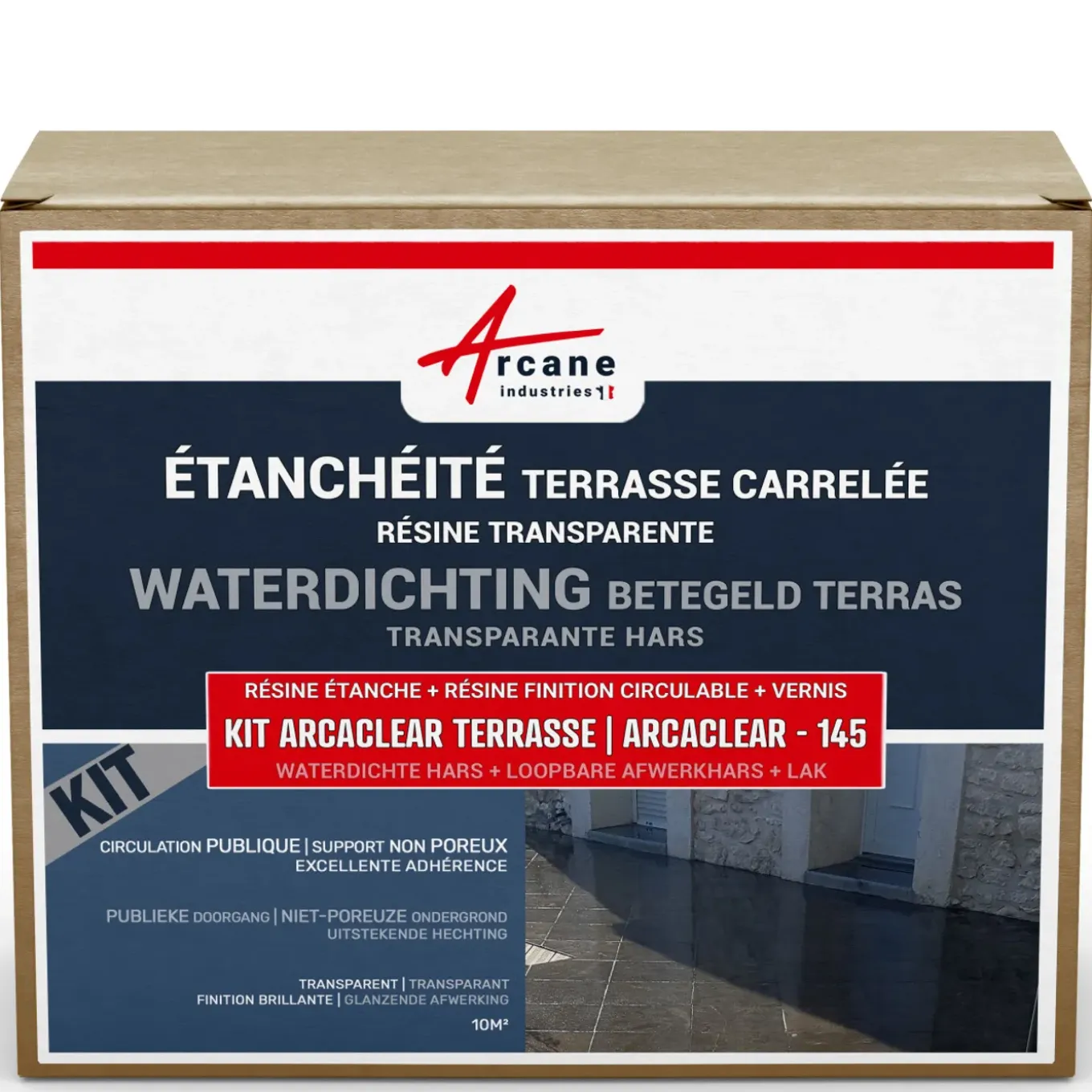 Arcane Industries - Terras Waterdicht Maken Matte Afwerking -