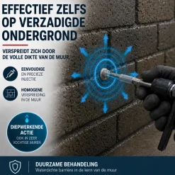 ARCANE INDUSTRIES - Waterdichte Barrière, Injectieproduct Voor Vochtige Muren Arcafluid - 14 - 20 L