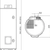 Ariston - Thermodynamische Boiler - Nuos Fit S2 Wifi Fs - 250 L