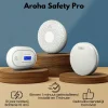 Aroha Safety Pro Mini Rookmelder Sleep Line – 10 Jaar Batterij - Brandmelder Zonder Led - 5 Set