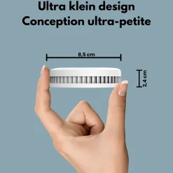 Aroha Safety Pro Mini Rookmelder Sleep Line – 10 Jaar Batterij - Brandmelder Zonder Led - 5 Set
