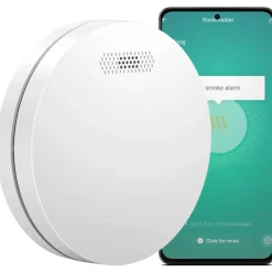 Aroha Smart Connect & Link Rookmelder Wifi - 10 Jaar Batterij - Koppelbare Brandmelder - 1 Stuks