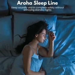 Aroha Smart Connect & Link Rookmelders & Hittemelder - Koppelbare Brandpreventieset Wifi - 4 Set