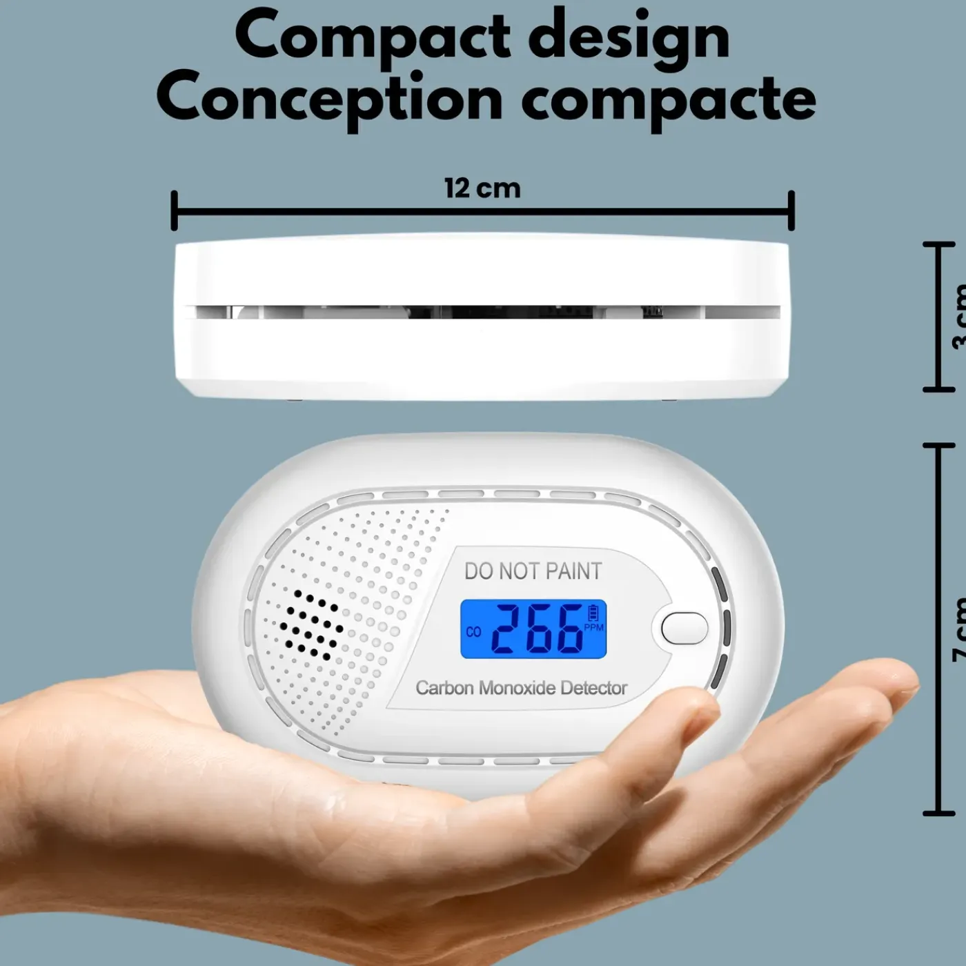 Aroha Smart Connect Rookmelder & Koolmonoxidemelder - Brandpreventieset - 10 Jaar Batterij - 4 Set