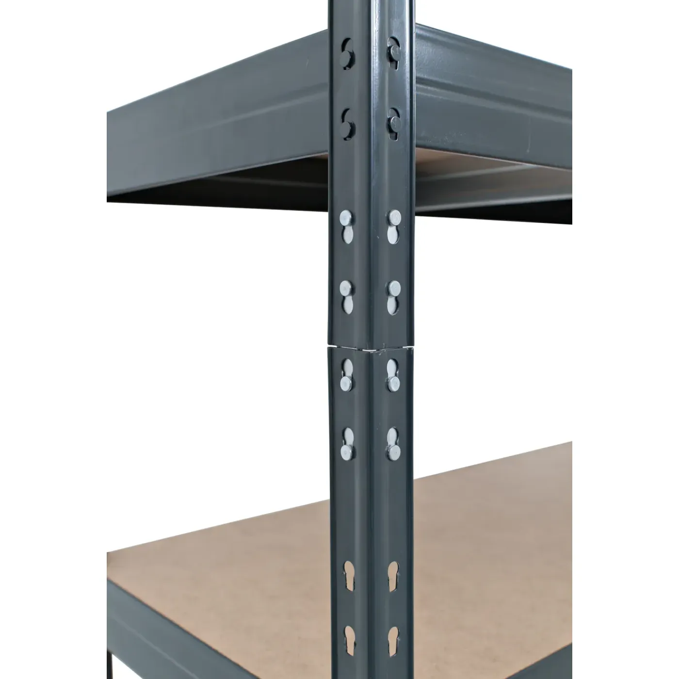 AR Shelving Stellingkast GARAGE- Rivet M - 180x90x45cm - Draagkracht 300kg - Antraciet