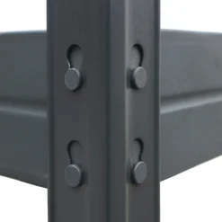 AR Shelving Stellingkast GARAGE- Rivet M - 180x90x45cm - Draagkracht 300kg - Antraciet