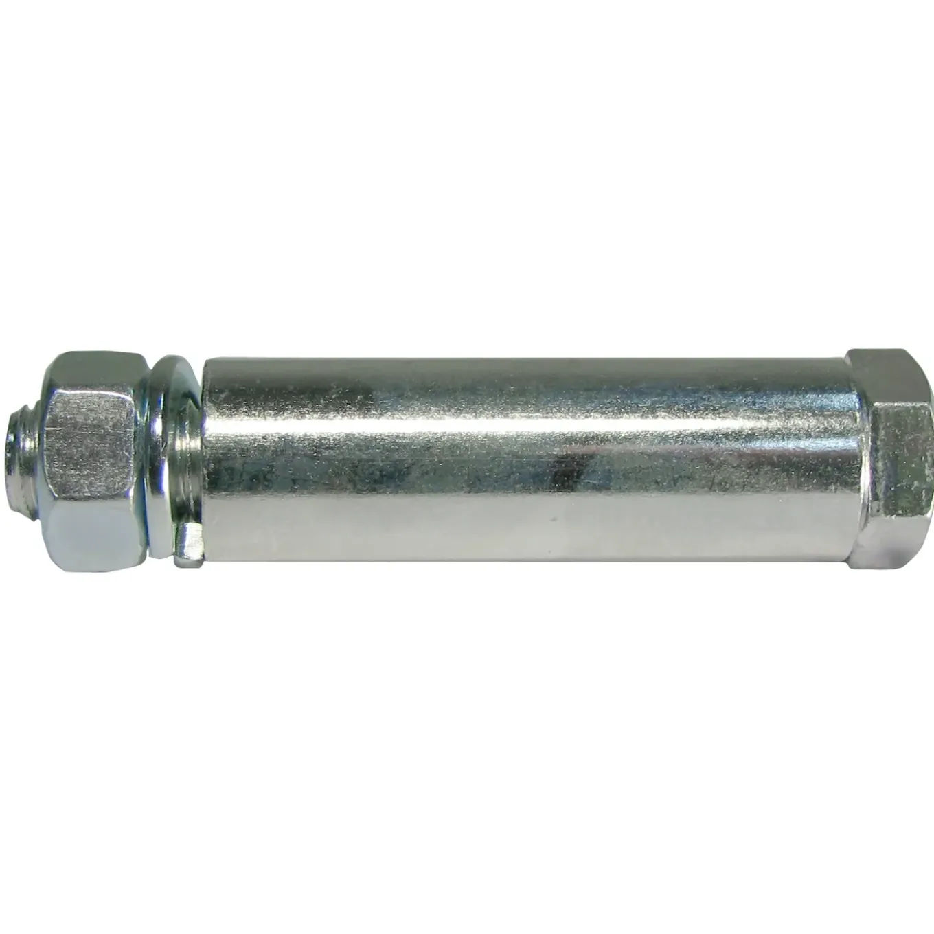 As Accessoire Voor Wiel 160-200mm - Verzinkt Staal - Met Bout M12x80 - 1 stuks