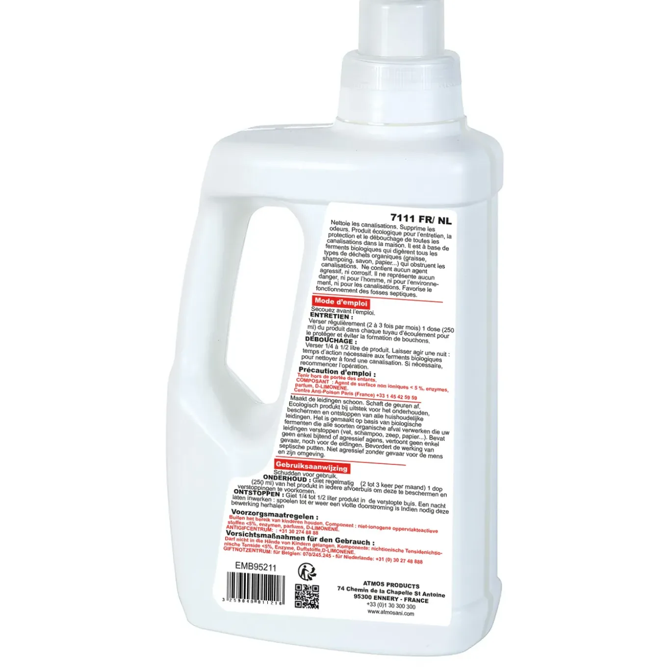 Atmos ontstopper 1L