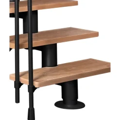 ATRIUM Modulaire Trap – Dixi Vertical 70 – 12 Treden – Beuken – Ral 9005