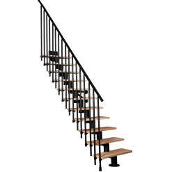 ATRIUM Modulaire Trap – Dixi Vertical 80 – 13 Treden – Beuken – RAL 9005