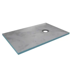 Aurlane - Douchebak Om Te Betegelen - Rainy / Sans Bonde - Grijs - 140x140x200c