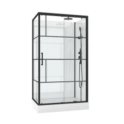 Aurlane - Douchecabine - Rubiq - Wit - 110x110x198cm