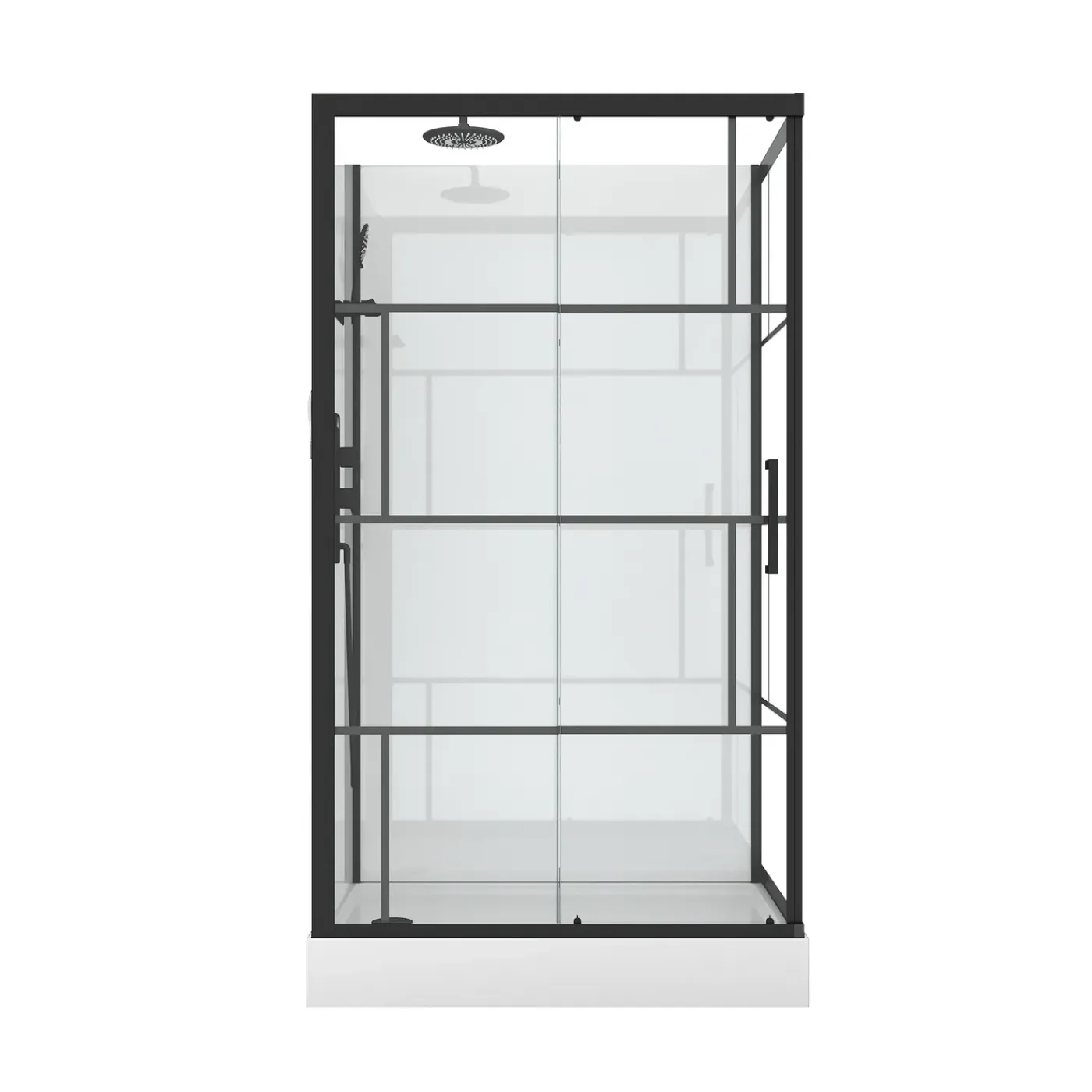 Aurlane - Douchecabine - Rubiq - Wit - 110x110x198cm