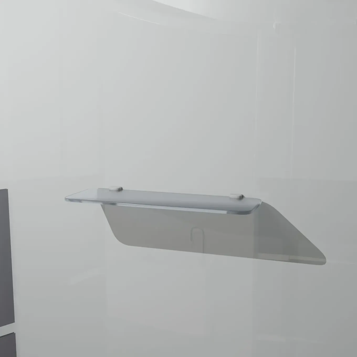 Aurlane - Douchecabine - Silvery Stripe - Grijs - 90x90x212cm