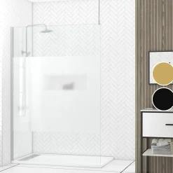 Aurlane - Douchewand - Freedom 2 / Barre De Plafond - Andere - 140x140x200cm