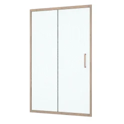 Aurlane Japandi - Douche Schuifdeur - 120x200 - Rond patroon