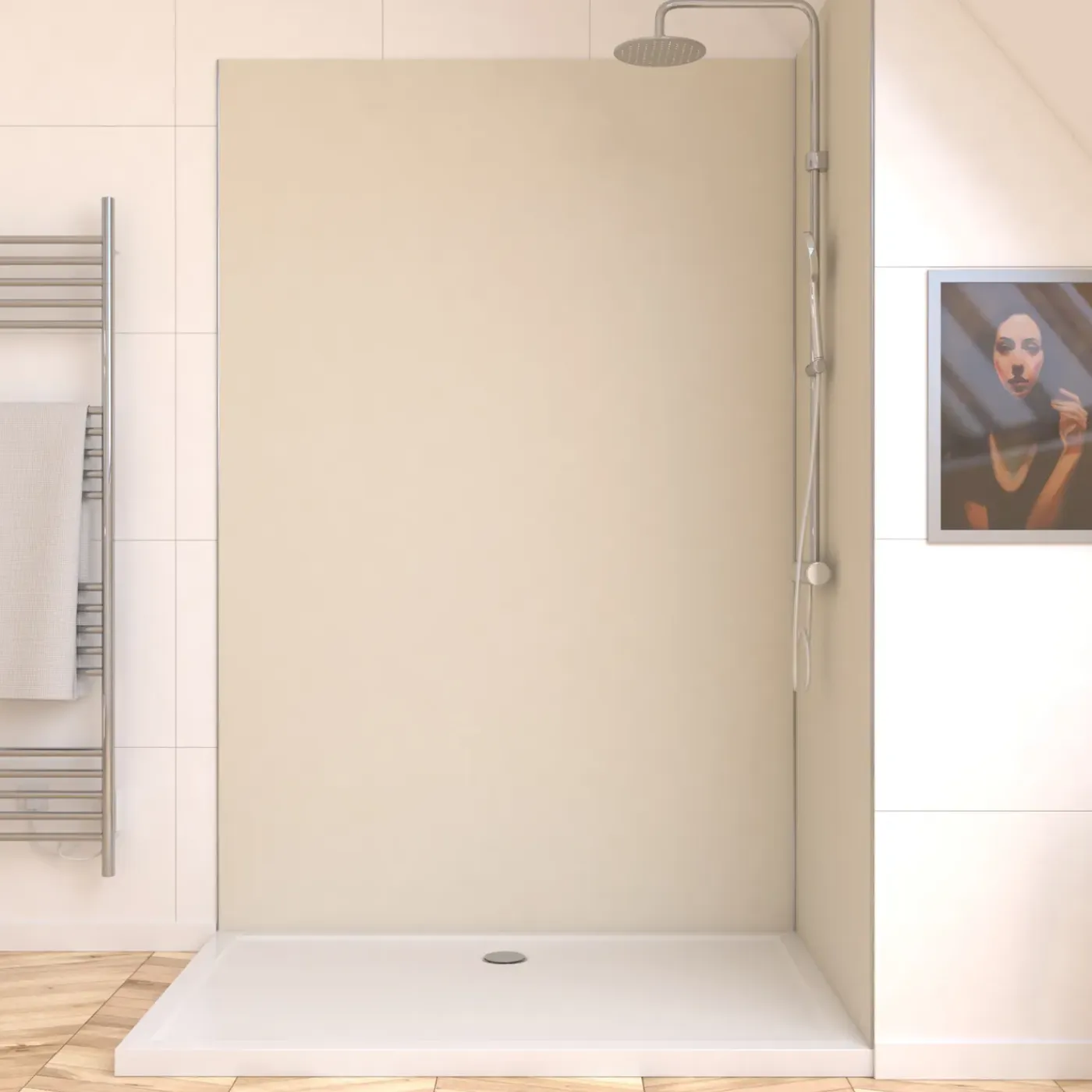 Aurlane wandpaneel 120x210cm ivoor