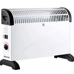 Auronic Elektrische Convectorkachel - 750/1250/2000 Watt - Verstelbare Thermostaat - Wit