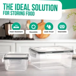 Avalo Vershoudbakjes - Meal Prep Bakjes - Diepvries Bakjes - 30 Delige Set - Bpa Vrij