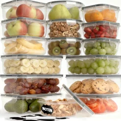 Strex Avalo Vershoudbakjes - Meal Prep Bakjes - Diepvries Bakjes - 30 Delige Set - Bpa Vrij