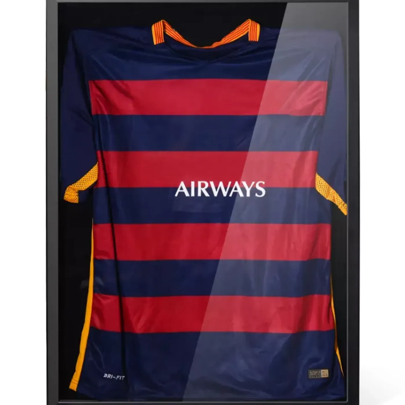 Avalo Wissellijst Voetbalshirt - 3d Box Frame - 60x80cm - Zwart - Shirt Inlijsten - Diepe Fotolijst