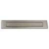 Avenue Brievenbus Briefplaat Recht - Staal - RVS - 35x12x4cm