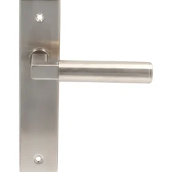 Avenue Deurkruk op schild Arkitekt - RVS - Blind - Schild 235x38 mm